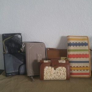 LOT*** of wallets/clutches/wristlets
